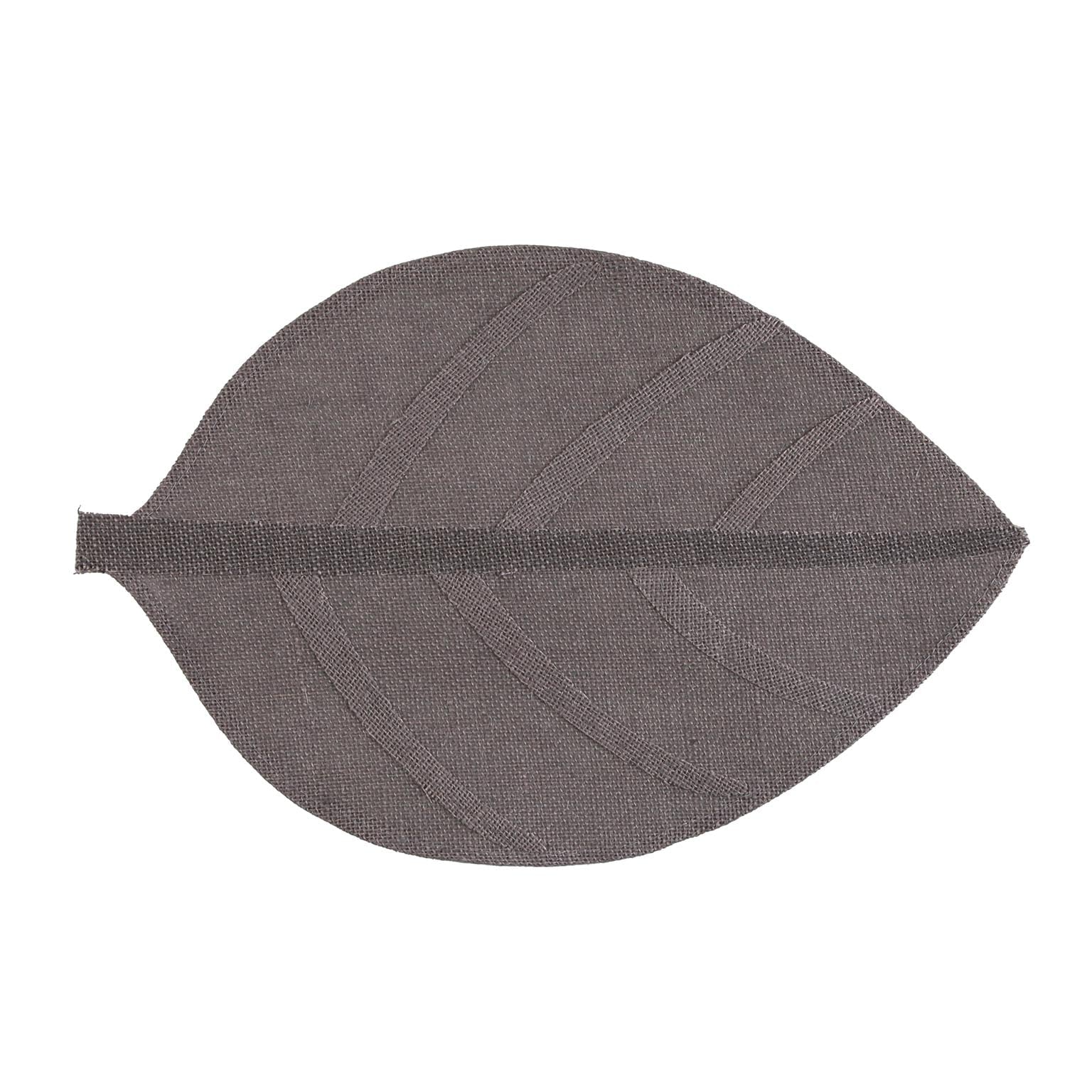 SALVAMANTEL HOJA GRIS CLARO Versaotoño