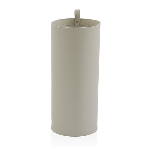 PARAGUERO DE CUERO CREMA Versaotoño