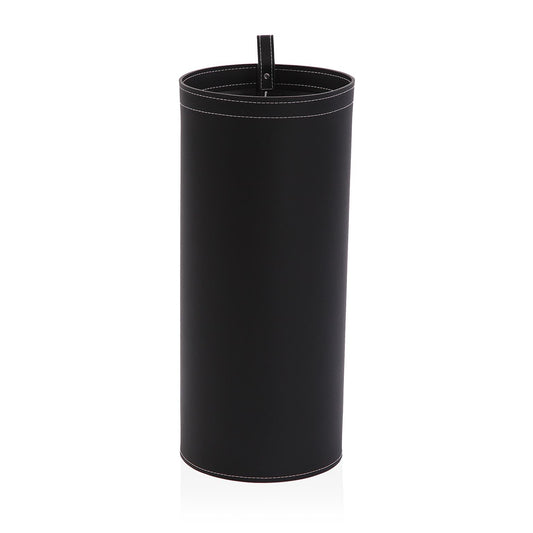 PARAGUERO DE CUERO NEGRO Versaotoño