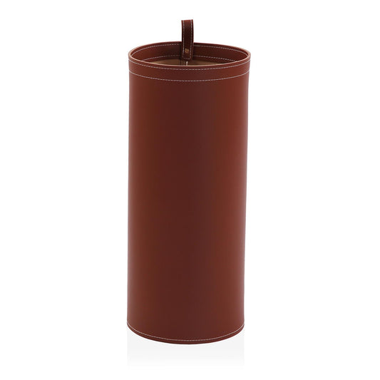 PARAGUERO DE CUERO MARRON Versaotoño