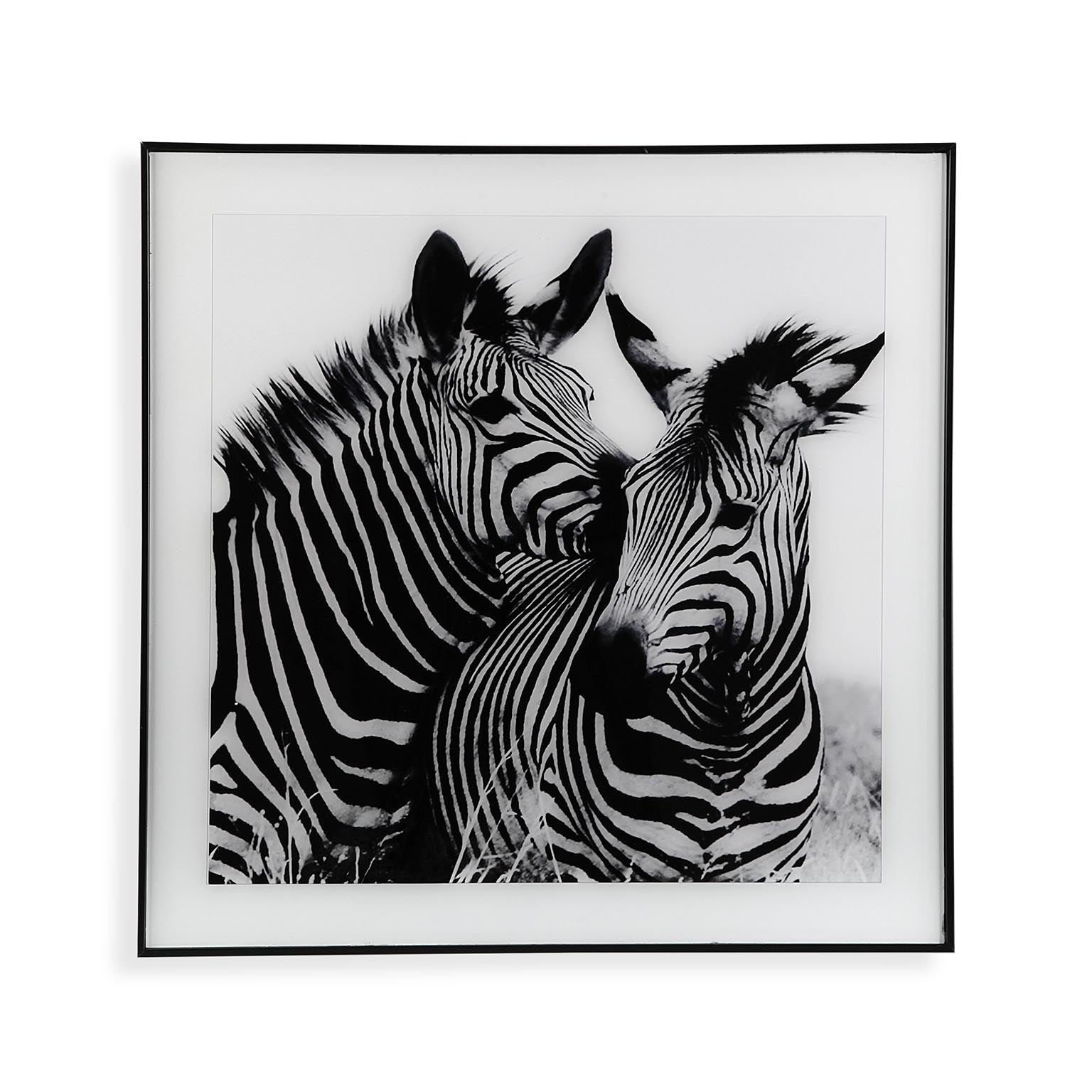 CUADRO CRISTAL ZEBRA 1 Versaotoño