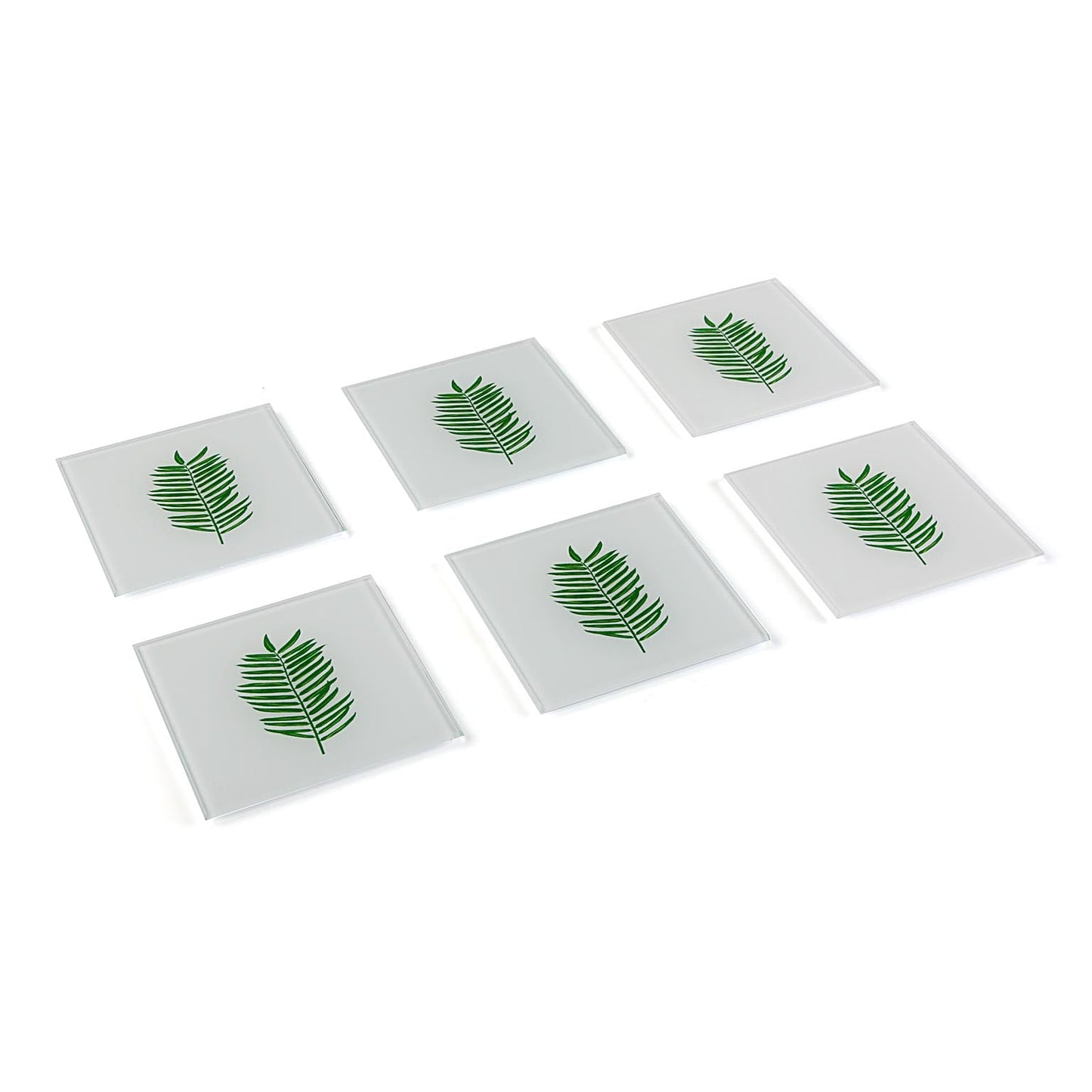 SET 6 POSAVASOS HOJAS Versaotoño