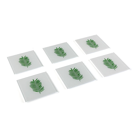 SET 6 POSAVASOS HOJAS Versaotoño