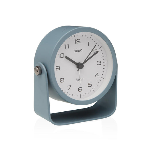 RELOJ DE MESA DESPERTADOR ALURA AZUL Versaotoño