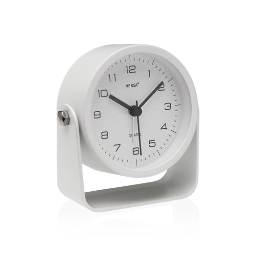 RELOJ DE MESA DESPERTADOR ALURA BLANCO Versaotoño