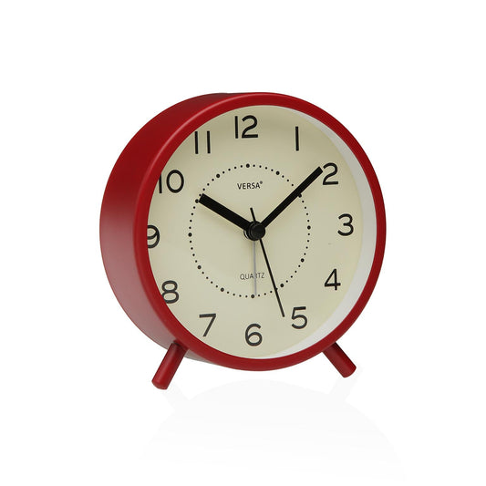 RELOJ DE MESA DESPERTADOR ZEAL ROJO Versaotoño
