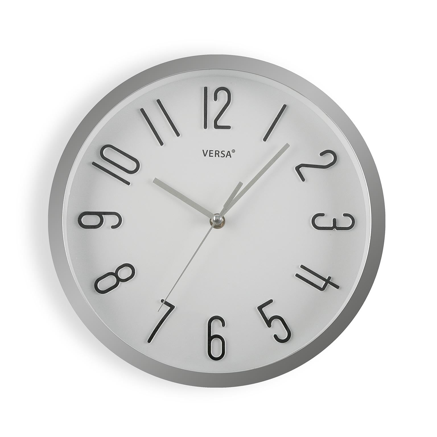 RELOJ DE PARED PLATEADO DIA 30 Versaotoño
