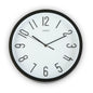 RELOJ DE PARED NEGRO DIA 30CM Versaotoño