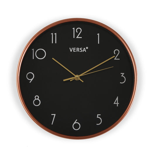 RELOJ DE PARED NEGRO Versaotoño
