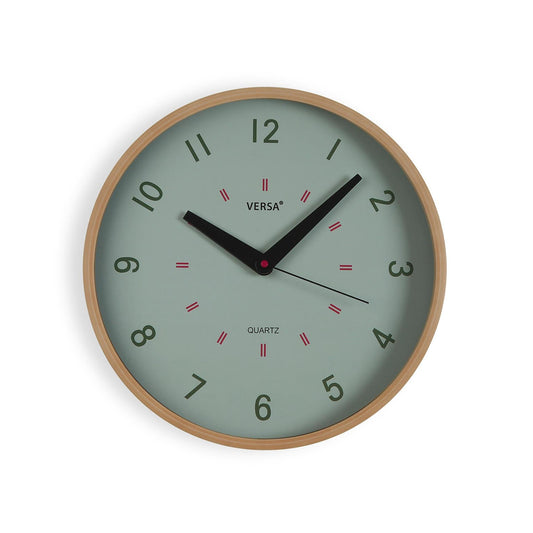 RELOJ DE PARED VERDE 30CM Versaotoño