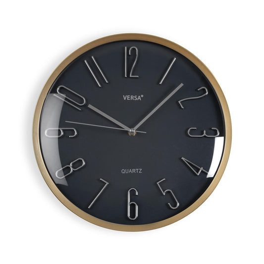 RELOJ DE PARED GRIS 33CM VERSA 2026 JUNIO