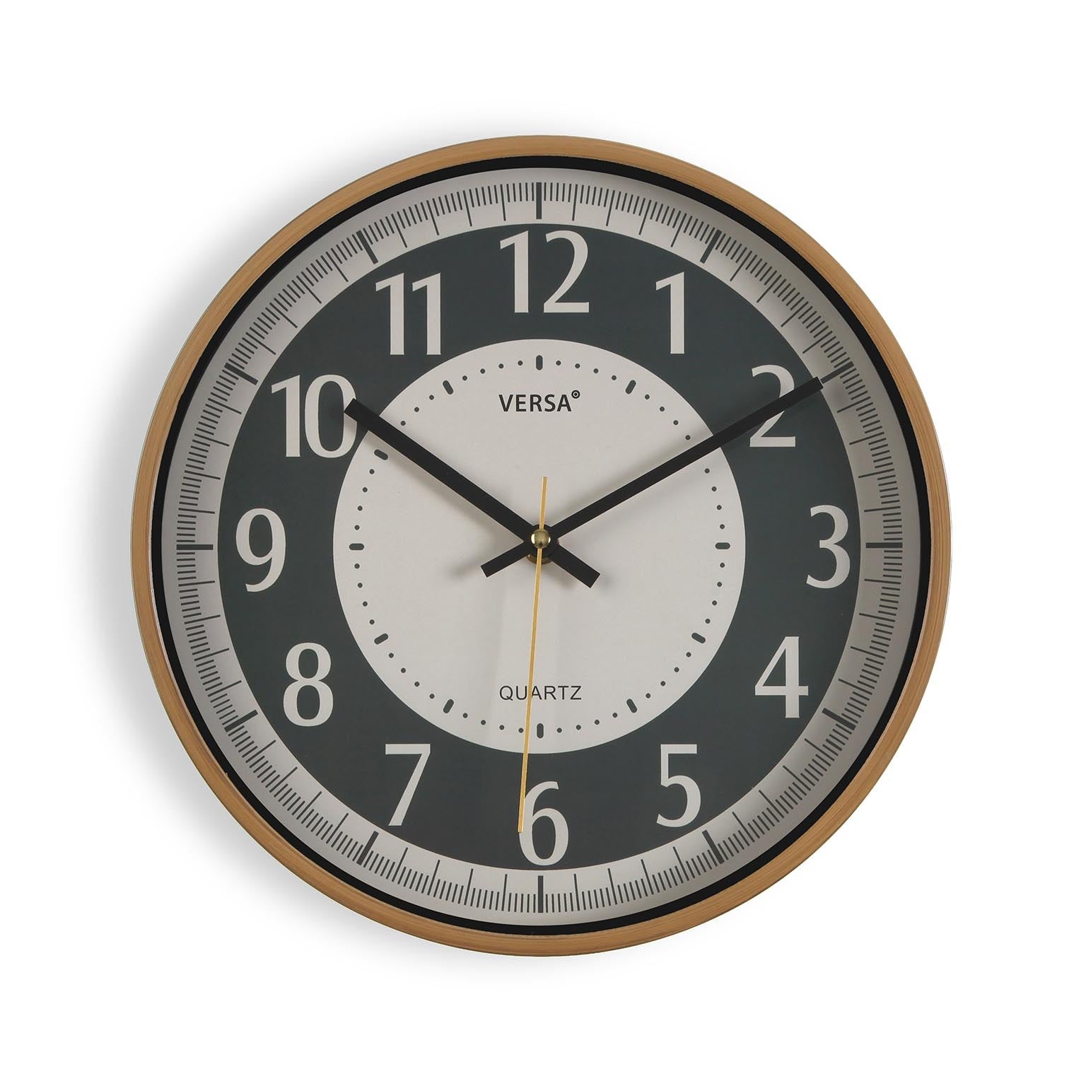 RELOJ DE PARED GRIS 30CM VERSA 2026 JUNIO