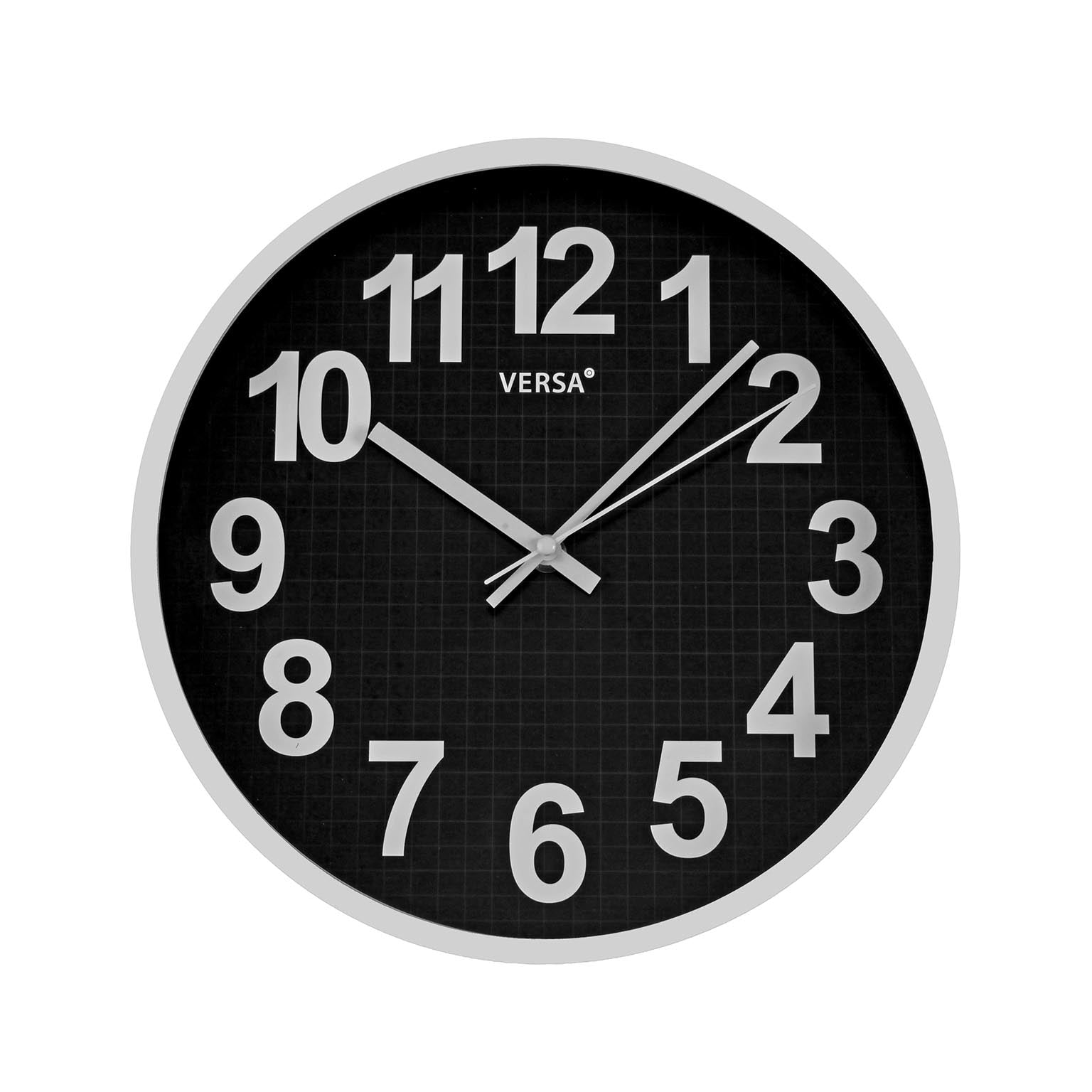 RELOJ COCINA 30 CM ATLAS NEGRO VERSA 2026 JUNIO