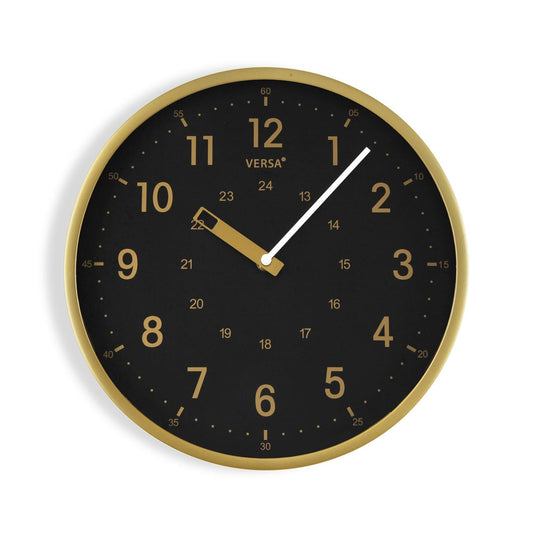RELOJ COCINA 30 CM GOLDEN NEGRO VERSA 2026 JUNIO