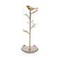 COLGADOR JOYAS DORADO CON PAJARO VERSA 2026 JUNIO