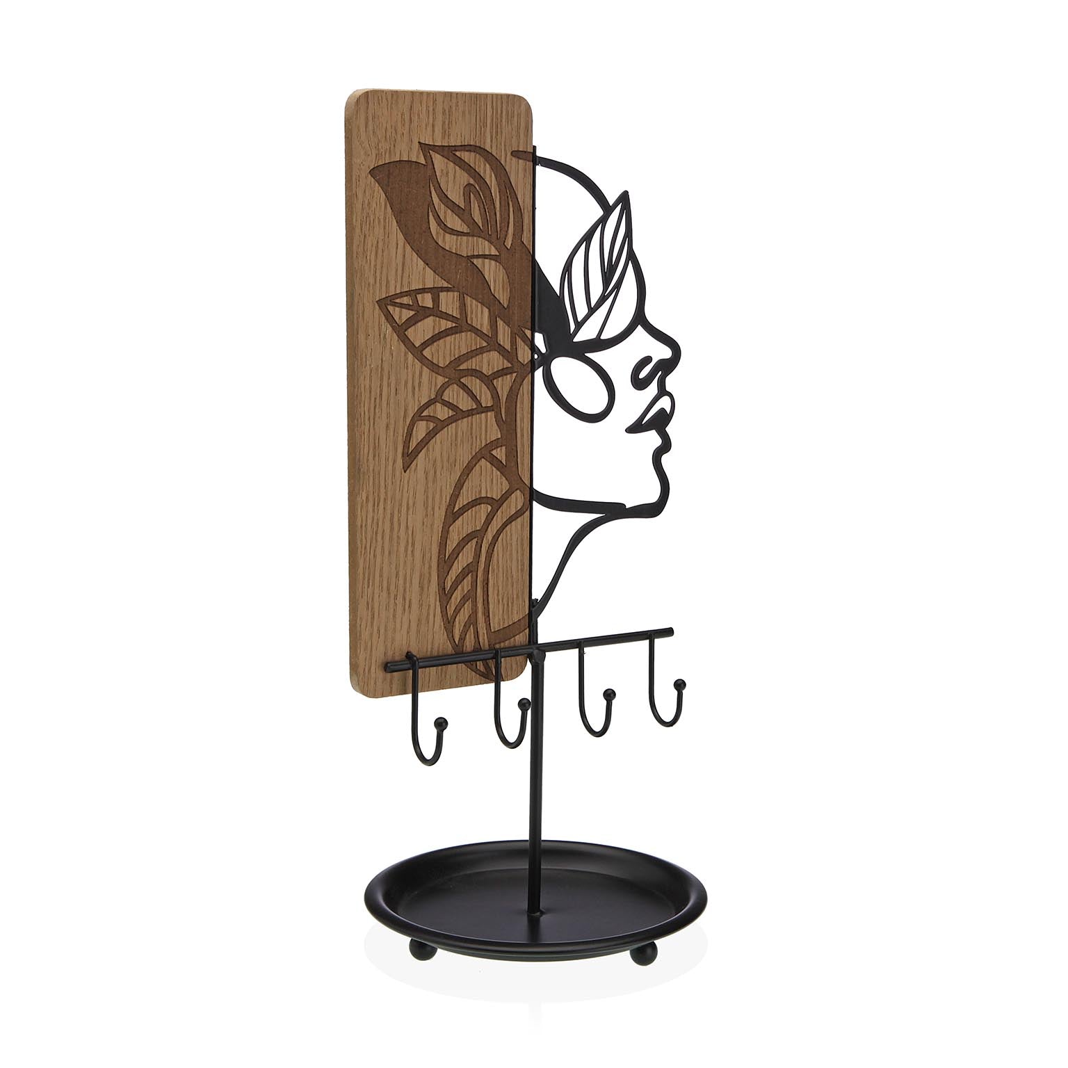 JOYERO DECORATIVO CON ROSTRO "S" Versaotoño