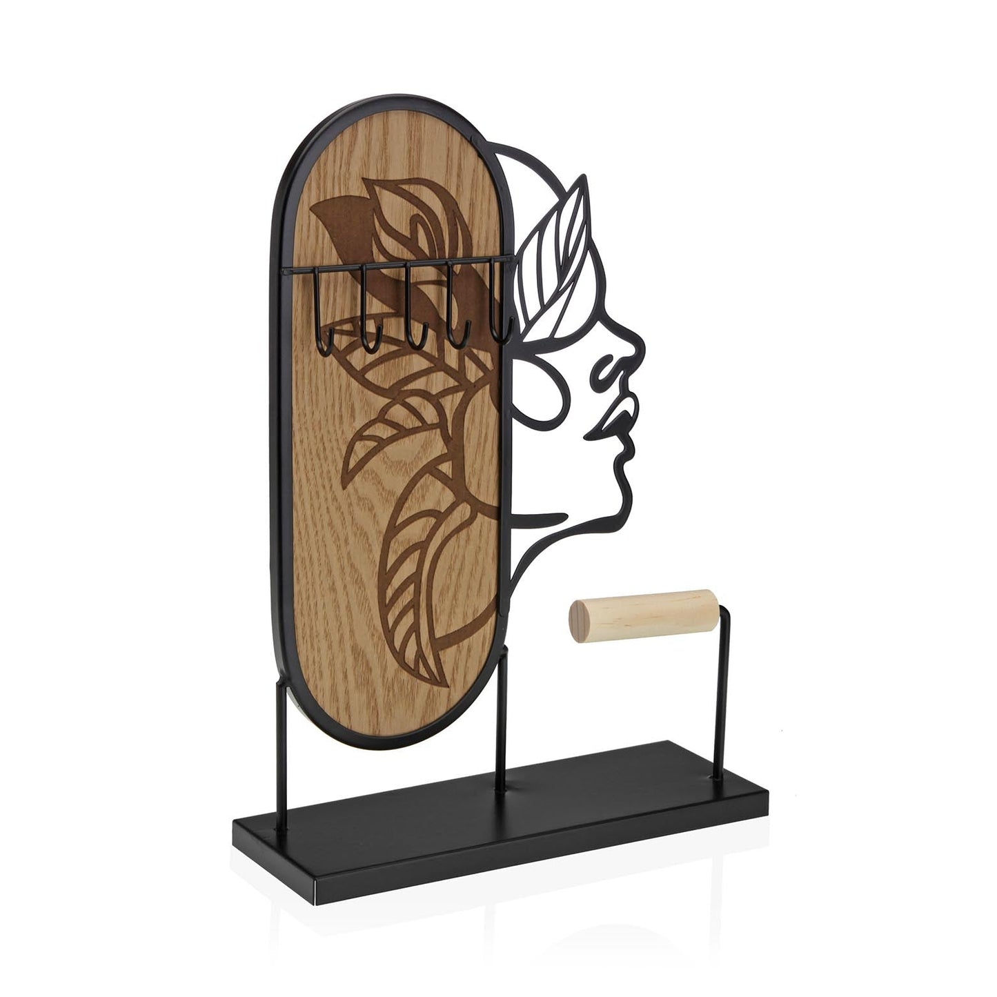 JOYERO DECORATIVO CON ROSTRO "M" Versaotoño