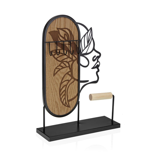 JOYERO DECORATIVO CON ROSTRO "M" Versaotoño