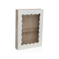 CAJA LLAVES MADERA BLANCA ONDULADA Versaotoño