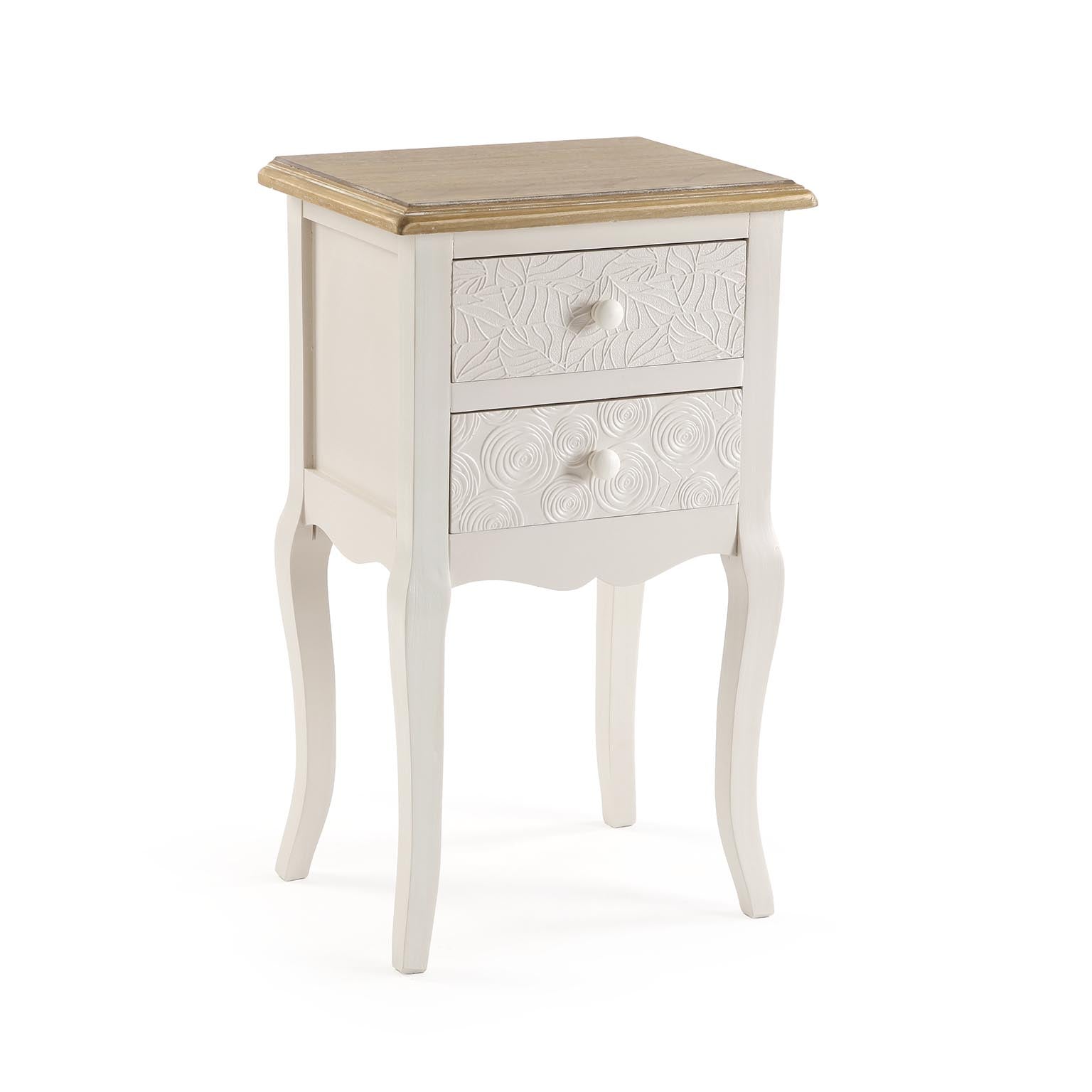 MESITA DE NOCHE 2 CAJONES TENNY Versaotoño