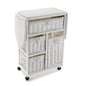 MUEBLE C/ CESTAS  BLANCO Versaotoño