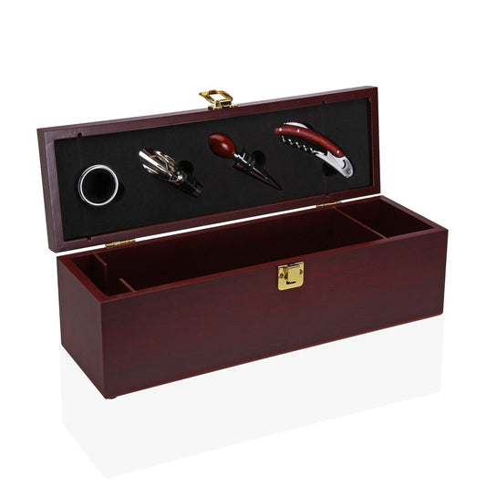 CAJA 4 UTENSILIOS VINO Versaotoño