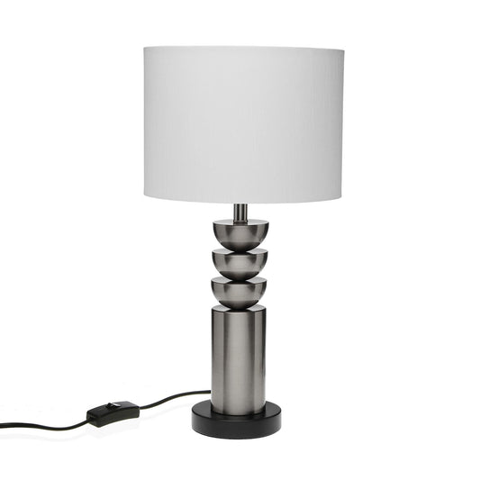LÁMPARA DE MESA ERIS PLATEADA Versaotoño