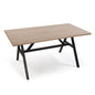 MESA DE COMEDOR SAGAS EN COLOR NEGRO VERSA 2026 JUNIO