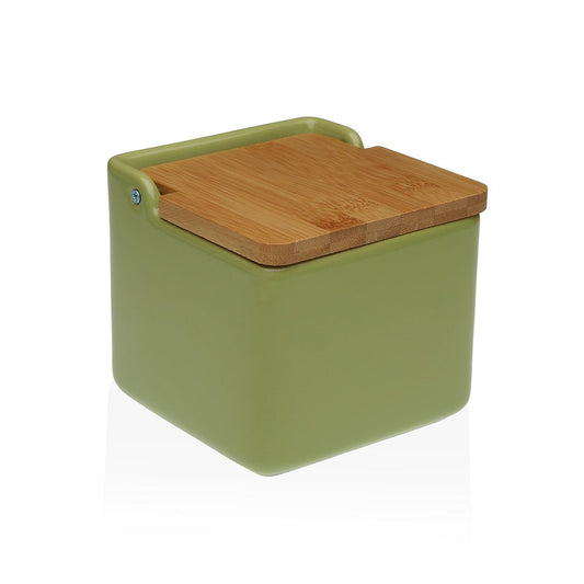 SALERO TAPA BAMBÚ VERDE Versaotoño