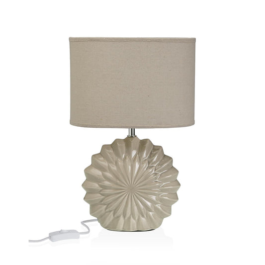 LÁMPARA DE MESA CERAMICA ASHTA BEIGE Versaotoño