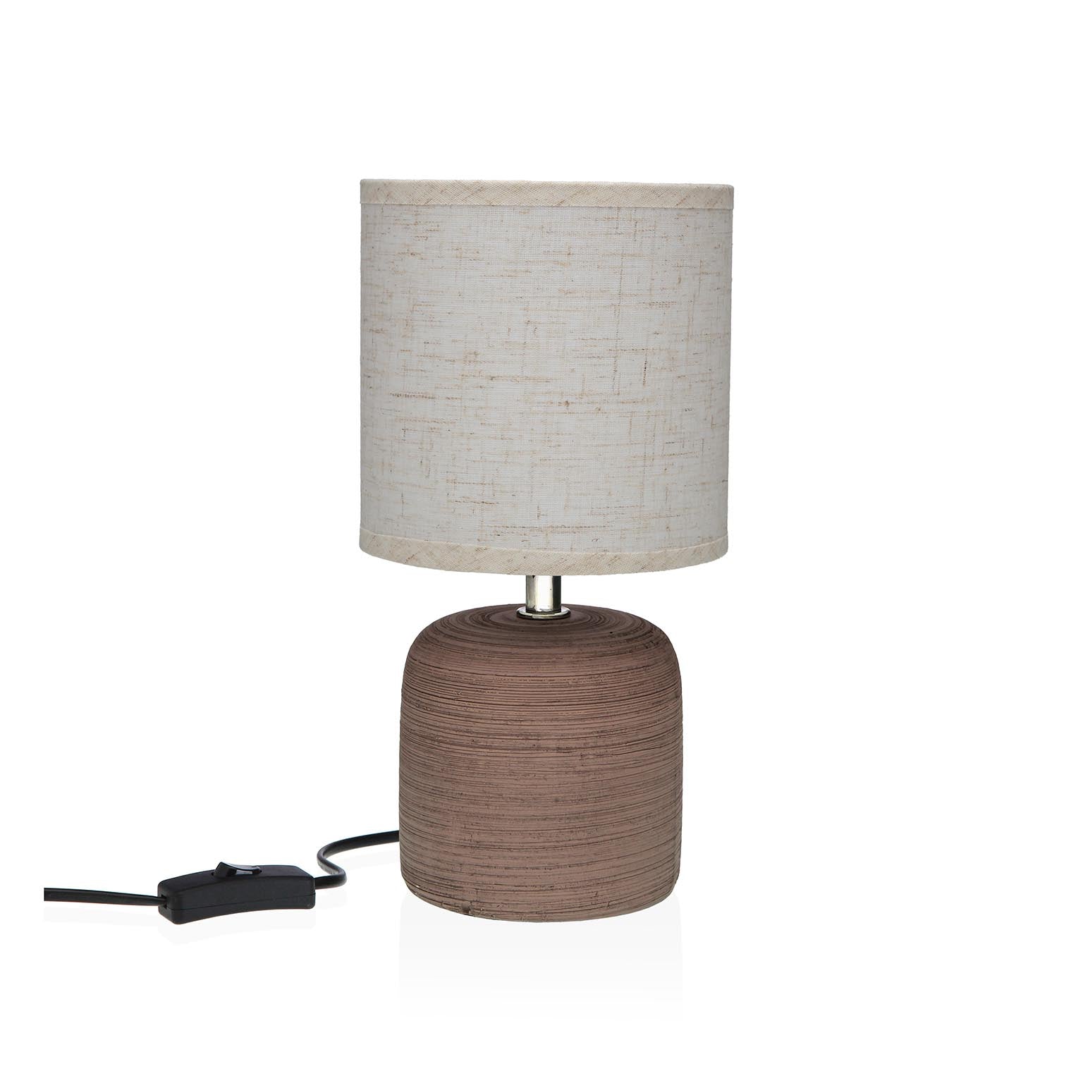 LÁMPARA MESA BRAVE MARRON VERSA 2026 JUNIO
