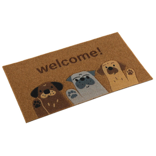 FELPUDO "WELCOME" PERROS Versaotoño
