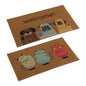 SURTIDO FELPUDOS GATOS Y PERROS 40 X 70 VERSA FEBRERO