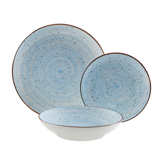 VAJILLA 18 PIEZAS LUA AZUL Versaotoño