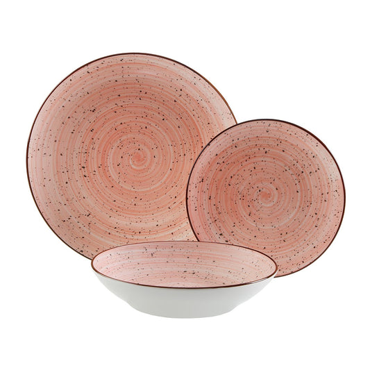 VAJILLA 18 PIEZAS LUA ROSE Versaotoño