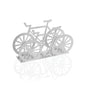 SERVILLETERO BICI METALICA BLANCA Versaotoño