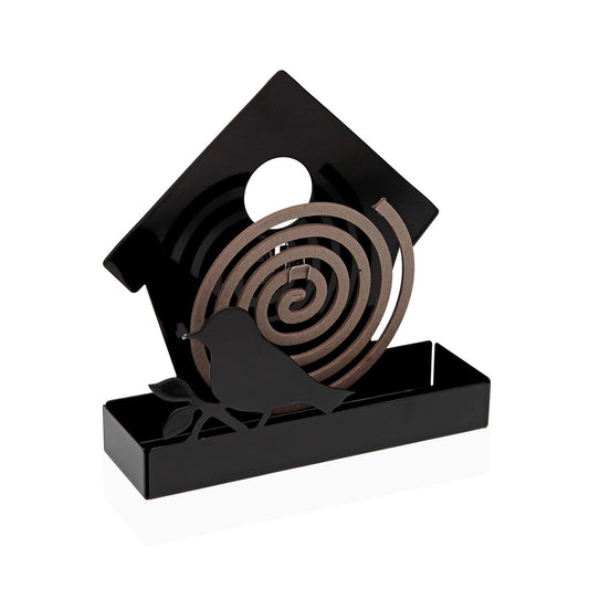 SOPORTE PARA ESPIRAL ANTIMOSQUITOS PAJARERA NEGRA Versaotoño