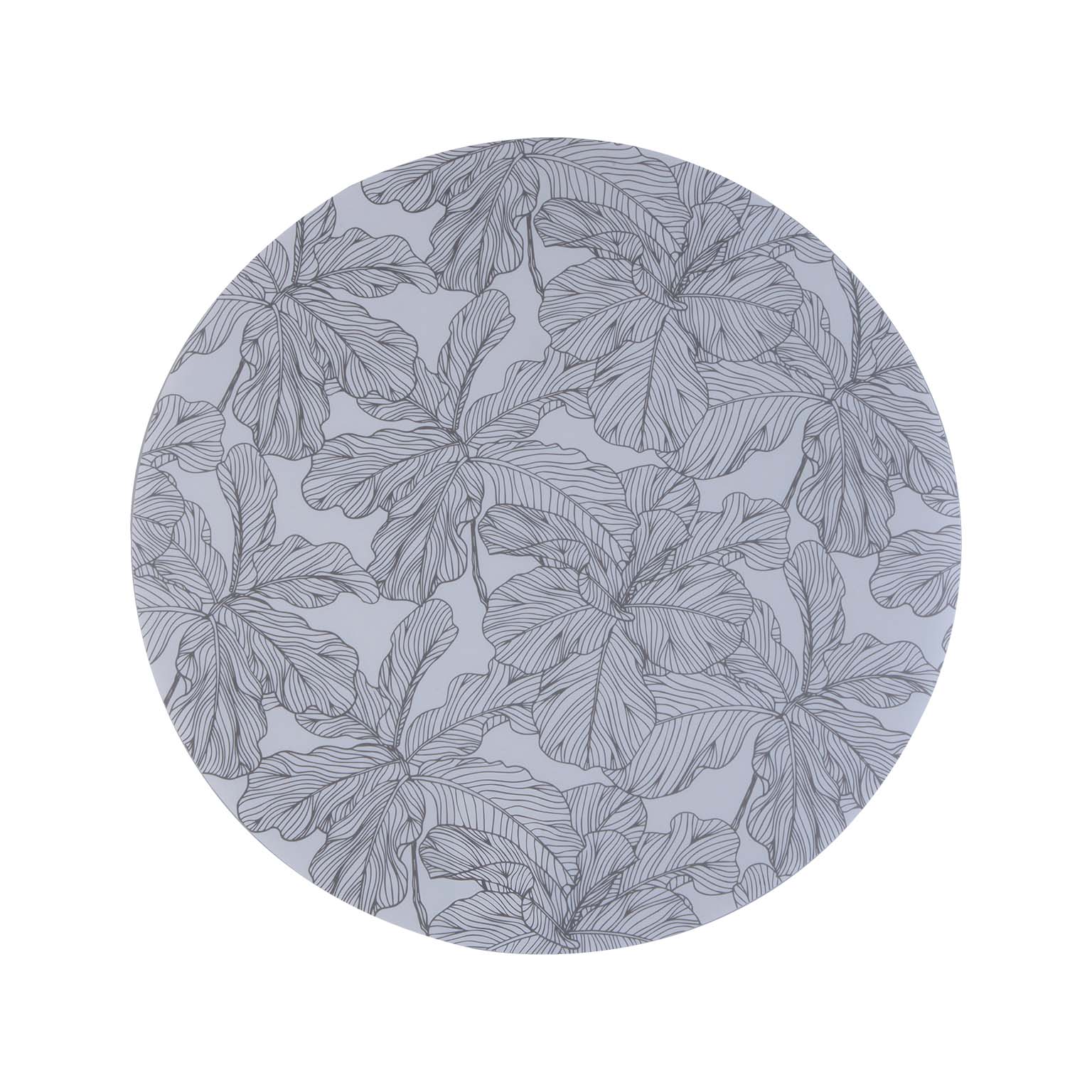 SALVAMANTEL  PLAM GREY REDONDO Versaotoño