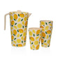 SET 4 VASOS Y JARRA LIMONES