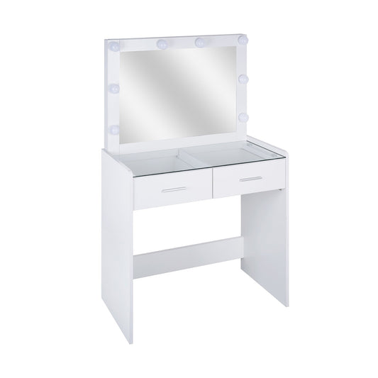 TOCADOR BLANCO CON LUCES LED VERSA 2026 JUNIO