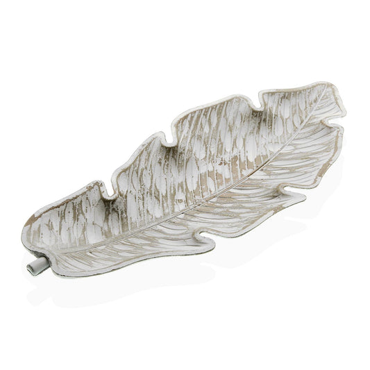 CENTRO DE MESA HOJA BLANCA Versaotoño