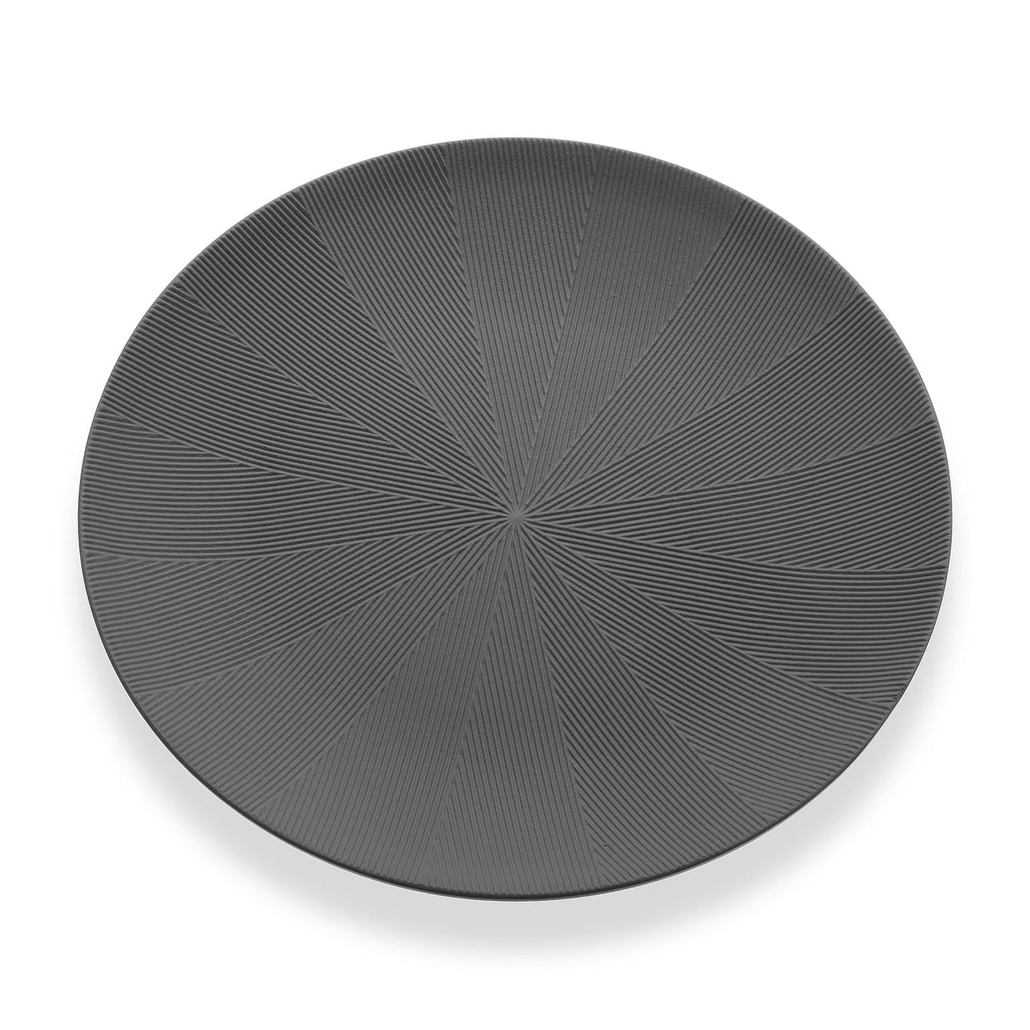 CENTRO MESA GRIS 40x1CM Versaotoño