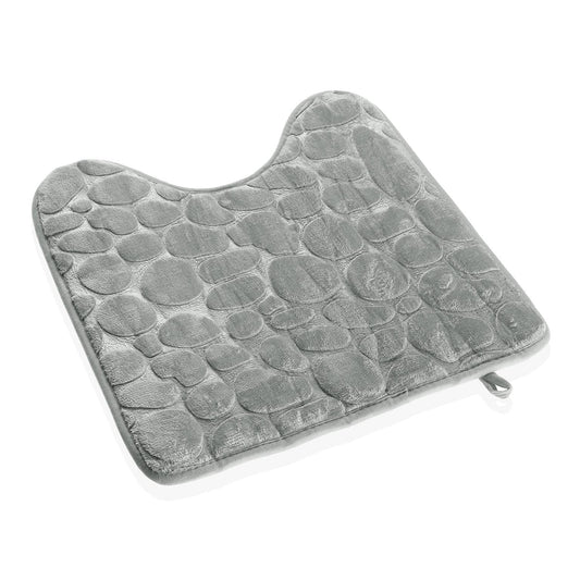 ALFOMBRA BAÑO GRIS Versaotoño