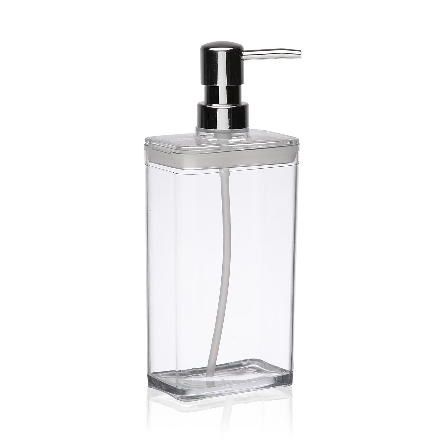DISPENSADOR JABON TRANSPARENTE Versaotoño