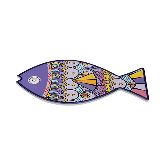 SALVAMANTEL FORMA PEZ VIOLETA Versaotoño