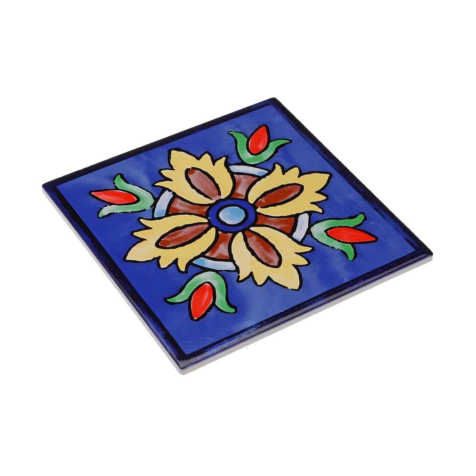 SALVAMANTEL AZULEJO AZUL Versaotoño