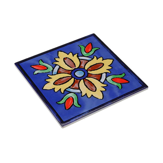 SALVAMANTEL AZULEJO AZUL Versaotoño