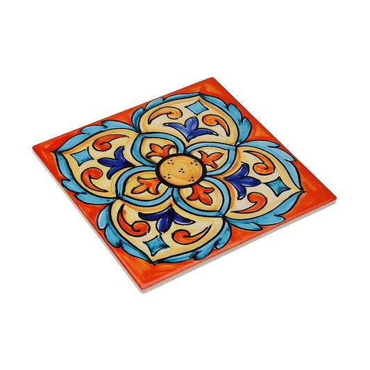 SALVAMANTEL AZULEJO NARANJA Versaotoño