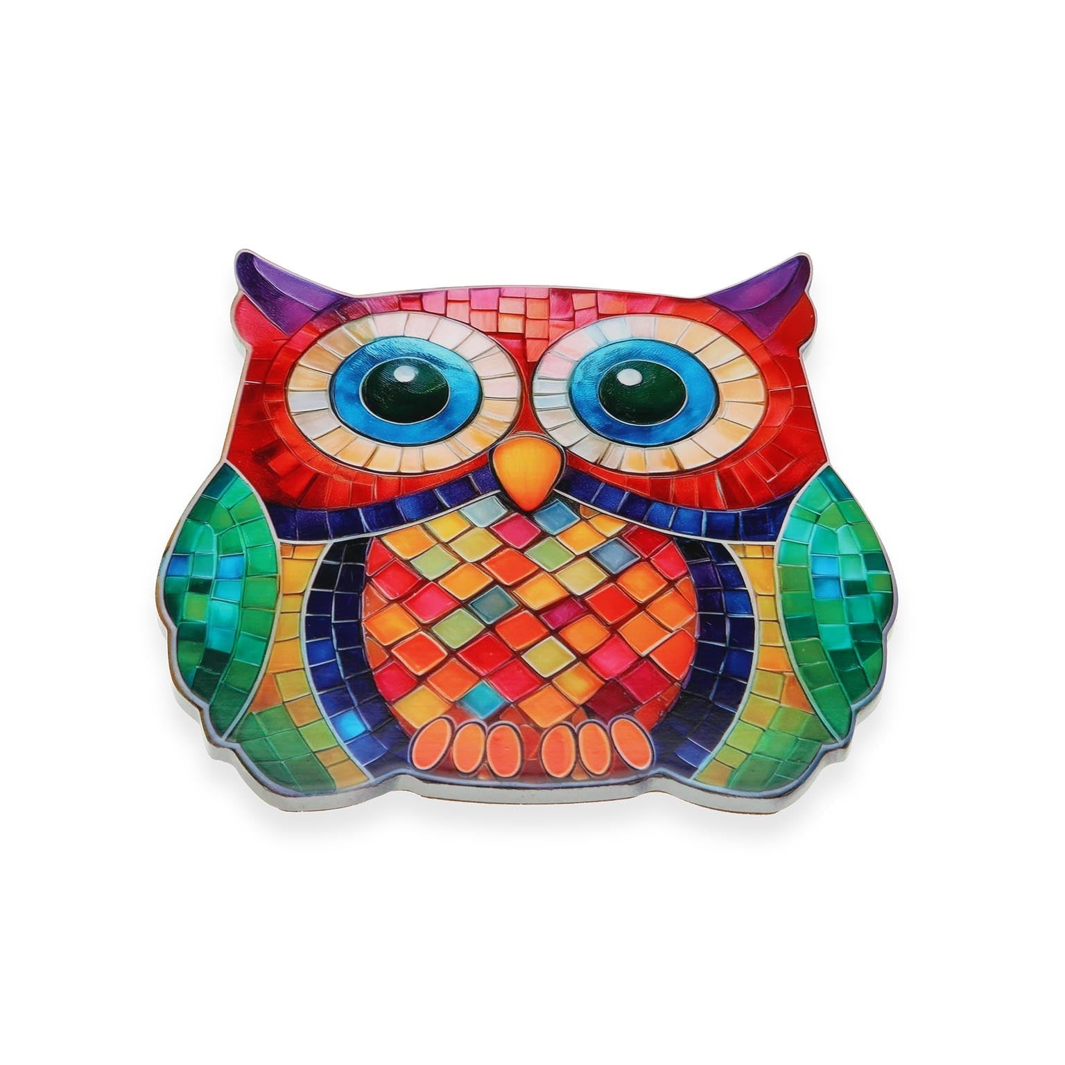 SALVAMANTEL BUHO ROJO