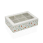 CAJA DE TE MADERA 6 COMP. VERDI Versaotoño